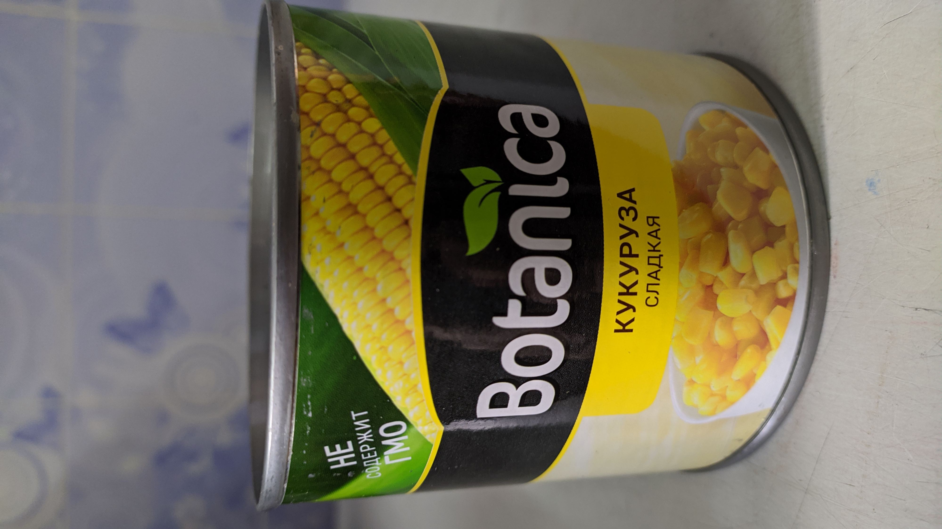 Кукуруза сладкая консерв. Botanica 12*425мл/340г, ж/б, Таиланд