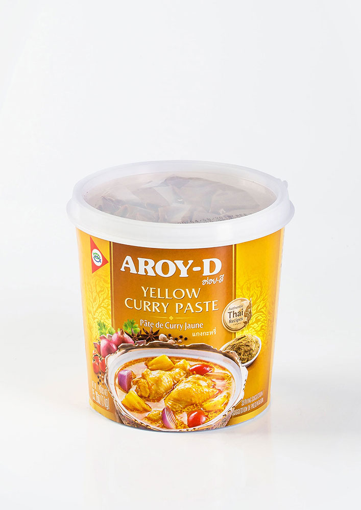 V Паста Карри желтая Aroy-D 12*1кг, пэт, Таиланд