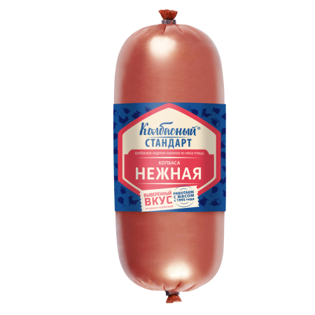 Ветчина охл. Нежная, ТМ Зареченские продукты, вес ~1,3кг, п/а, Стародворье, Россия