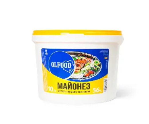 Майонез 56% Olfood 10л, ведро, Россия
